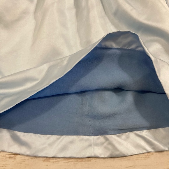 Reformation Weslan Dress Light Blue Size 2 - Picture 9 of 14